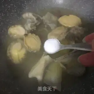Make The gold soup abalone step 7