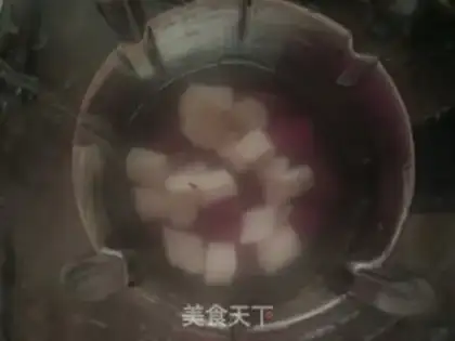 Make Potato mountain bean milk step 5