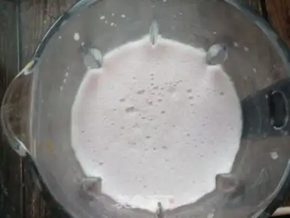 Make Potato mountain bean milk step 6