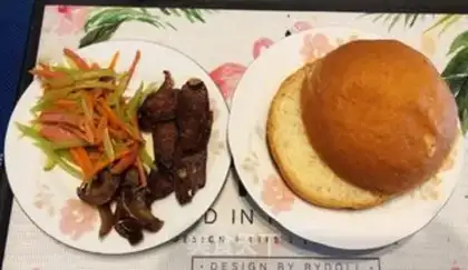 Make A big meatloaf step 1