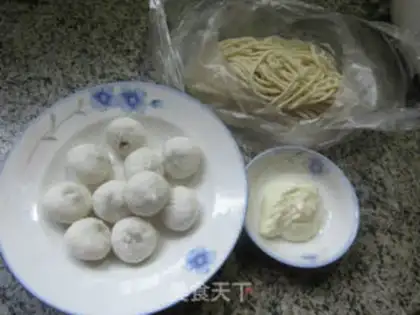 Make Goldline fishballs step 0