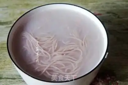 Make Swine, beef, rice line step 6