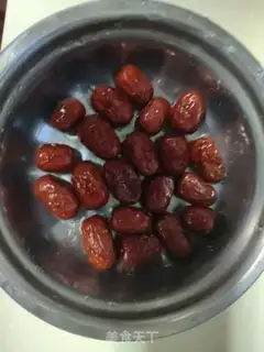 Make Red sugar rice step 1