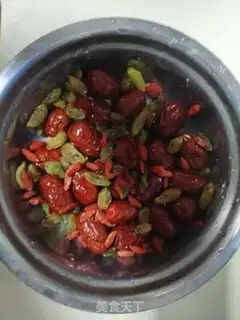 Make Red sugar rice step 2