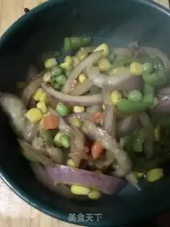 Make Sweet shrimp pizza step 19