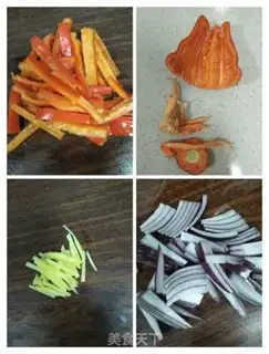 Make Liang, Dutch beans step 2