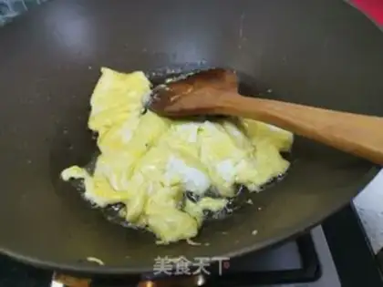 Make Egg fried tomatoes step 4