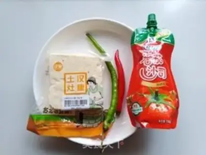 Make Sour spicy tofu step 0