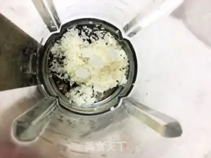 Make Black Sesame Mountain medicine step 3