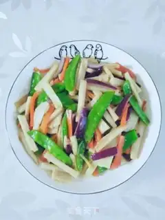 Make Liang, Dutch beans step 5