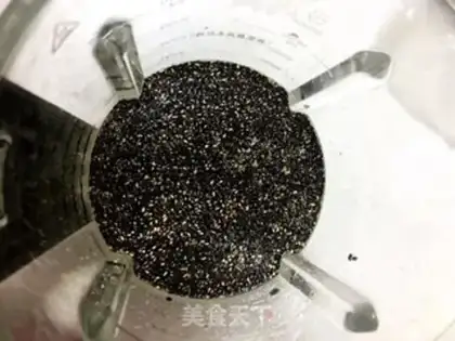 Make Black Sesame Mountain medicine step 4