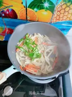Make Plum mushrooms step 9