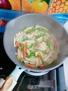 Make Plum mushrooms step 10