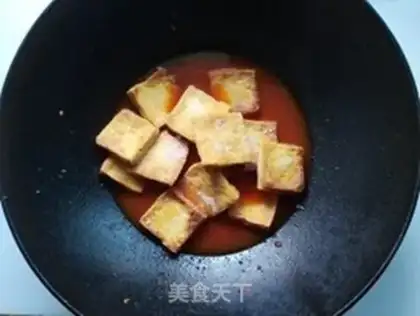 Make Sour spicy tofu step 7