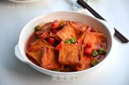 Make Sour spicy tofu step 9