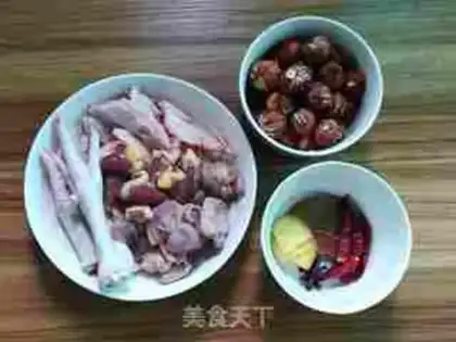 Make Chestnut chicken step 0