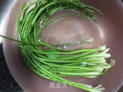 Make The cilantro step 0