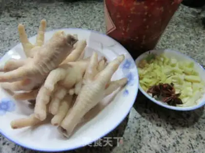Make Fish chicken claws step 0