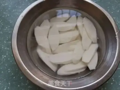 Make Three-coloured fried step 1