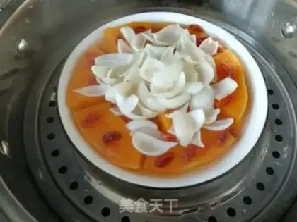 Make Lily Steam Pumpkin step 3
