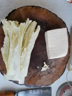 Make Tofu spicy cabbage step 0