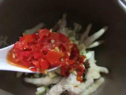 Make Fish chicken claws step 4