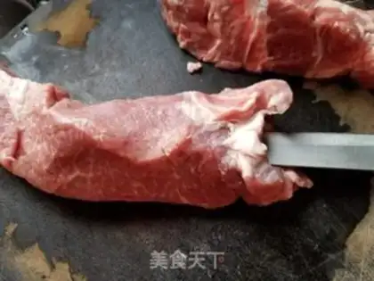 Make Salted egg fork step 2