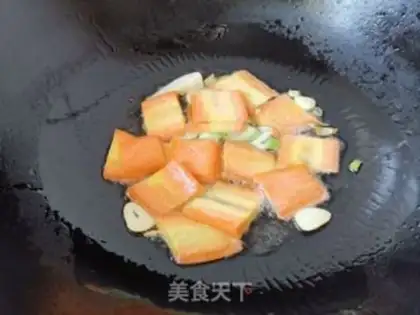 Make Three-coloured fried step 3