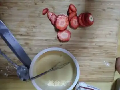 Make Strawberry loaf step 4