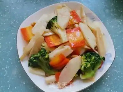 Make Three-coloured fried step 5
