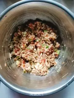 Make radish pork bun step 9