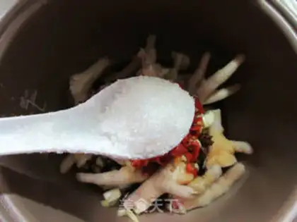 Make Fish chicken claws step 8
