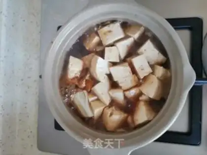 Make Tofu spicy cabbage step 6