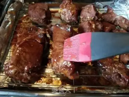 Make Salted egg fork step 10