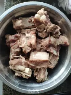 Make Red burn ribs step 0