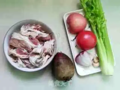 Make Cream-fruit soup step 0