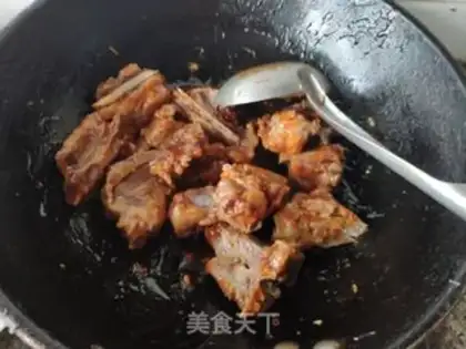 Make Red burn ribs step 5
