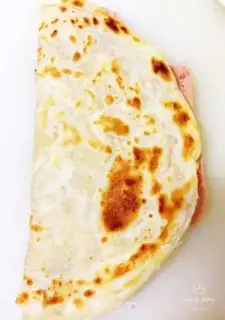 Make Hand-picked pie and lunch meat step 5