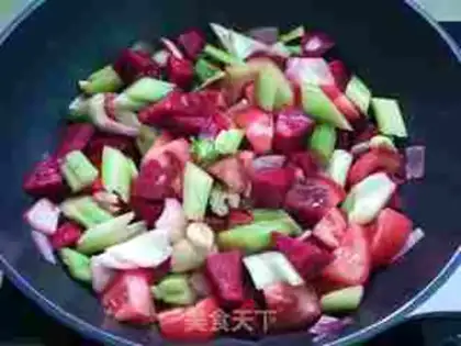 Make Cream-fruit soup step 6