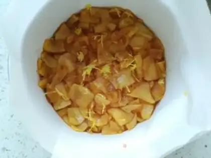 Make Applecake step 7