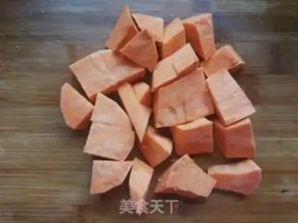 Make Carrots, croquettes, rice step 0