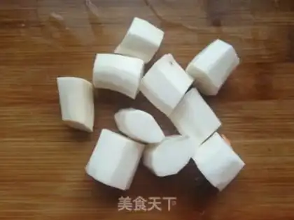 Make Carrots, croquettes, rice step 1