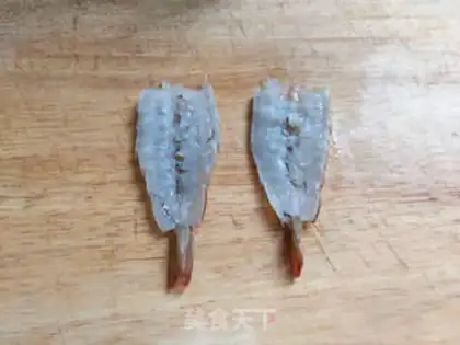 Make Garlic shrimp step 2