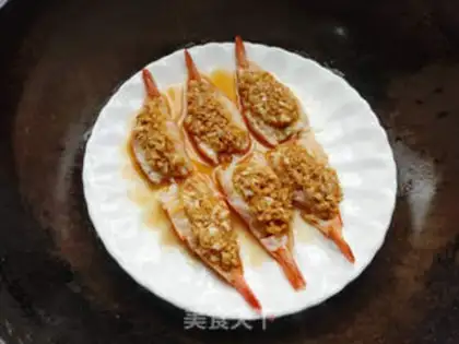 Make Garlic shrimp step 5