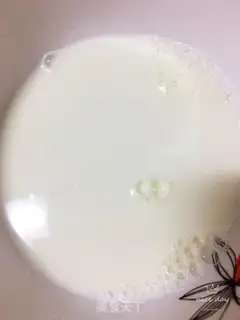 Make Mango cream and snow step 1