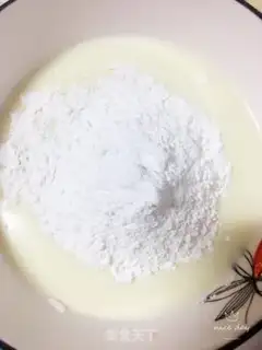 Make Mango cream and snow step 3