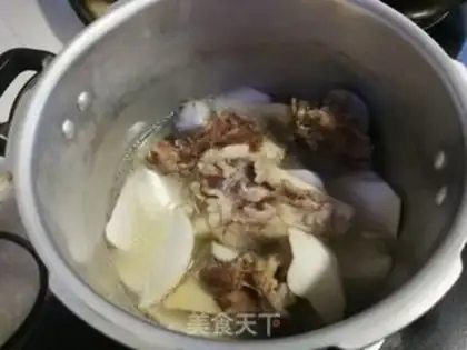 Make The radish soup step 4