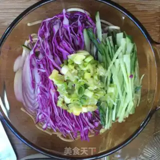 Make ♪ Garland cucumber silk ♪ step 4