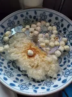 Make Lotus silver ear soup step 0