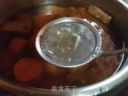Make Lotus carrot soup step 4